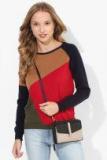 Madame Multicoloured Colourblocked Sweater Women