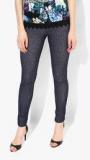 Madame Navy Blue Washed Jeggings Women