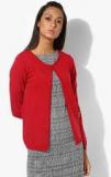 Madame Red Solid Sweater women