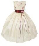 Magic Fairy Beige Party Dress Girls