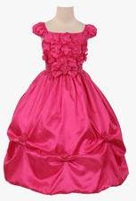 Magic Fairy Fuchsia Party Dress girls