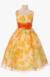 Magic Fairy Orange Party Dress girls