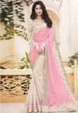 Mahotsav Pink Embellished Saree women