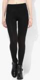 Mango Black Essential Cotton Leggings women