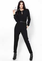 Mango Black Jumpsuit Women