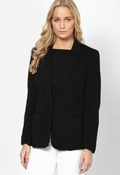 Mango Black Suit Jacket Women