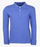 Mango Kids Blue Polo Shirt Boys