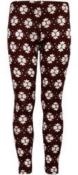 Mango Kids Brown Legging Girls