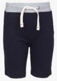 Mango Kids Navy Blue Bermuda Boys