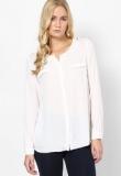 Mango Off White Shirt Women