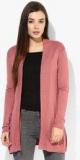 Mango Pink Soid Shrug Women