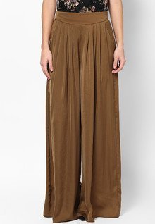 Mango Tobacco Brown Pants women