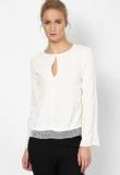 Mango White Top Women