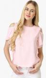 Marie Claire Pink Solid Blouse Women