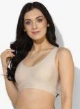 Marks & Spencer Beige Solid Non Wired Light Padded Bra Women