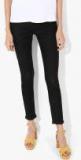 Marks & Spencer Black Solid Mid Rise Skinny Fit Jeans women