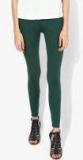 Marks & Spencer Green Solid Leggings Women