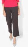 Marks & Spencer Grey Solid Coloured Pants Women