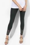 Marks & Spencer Olive Self Pattern Leggings Women