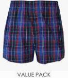 Marks & Spencer Pack Of 3 Multi Coloured Checked Boxers Men