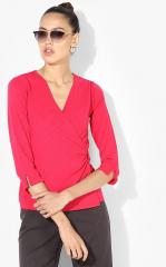 Marks & Spencer Pink Solid Blouse women