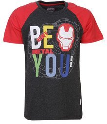 Marvel Comics Charcoal Grey T Shirt boys