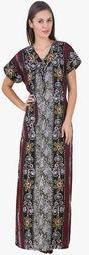 Masha Multicoloured Printed Gown Women