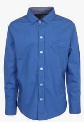 Mashup Blue Casual Shirt boys