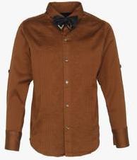 Mashup Brown Party Shirt boys