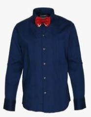 Mashup Navy Blue Party Shirt boys