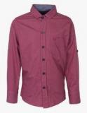 Mashup Purple Casual Shirt boys