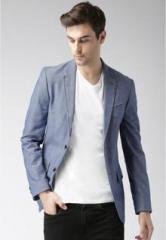 Mast & Harbour Blue Solid Blazer men