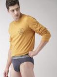 Mast & Harbour Navy Blue & Grey Striped Briefs Men