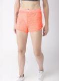 Mast & Harbour Orange Regular Shorts Women