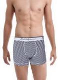 Mast & Harbour White & Navy Blue Striped Trunks MNH TRK PK1 002B YD1 Men