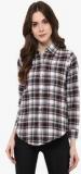 Mayra Black Checked Shirt Men