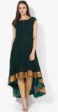 Mbe Teal Green Solid Anarkali Kurta women