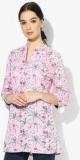 Meee Pink Printed Tunic women