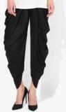 Melange By Lifestyle Black Solid Harem Pant Women