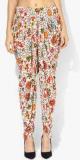 Melange By Lifestyle Off White Printed Salwar Women