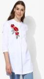 Miaminx White Embroidered Tunic women