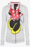 Mickey & Friends Grey Melange Hoodie Girls