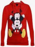 Mickey & Friends Maroon Hoodie Girls