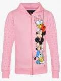 Mickey & Friends Pink Hoodie Girls