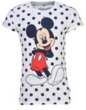 Mickey & Friends White Casual Top Girls