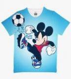 Mickey Mouse Family Blue T Shirt Boys