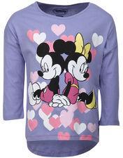 Mickey Purple Casual Top girls