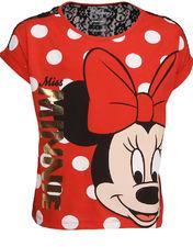 Mickey Red Casual Top Girls