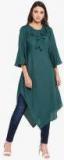 Miku Kumar Green Solid Kaftan Top women