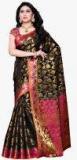 Mimosa Black Printed Saree Women